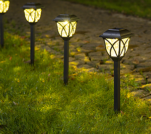 Quantum Plus can install all the lighting and electric elements that you need to make your garden complete