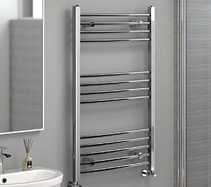 Hot towel rail installations for your modern fitted bathroom from Quantum Plus+